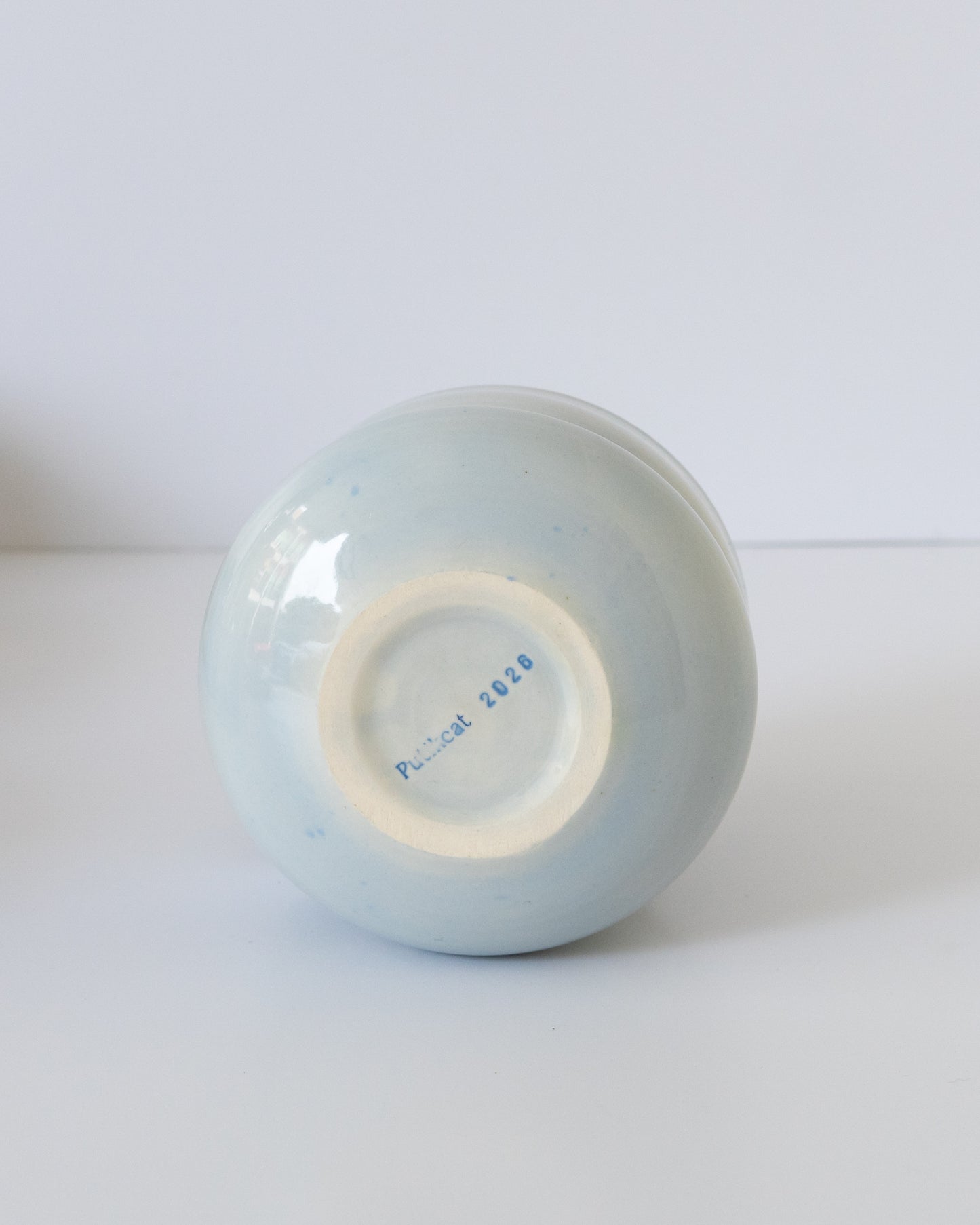 Sky Blue + Brown Matcha Bowl 05