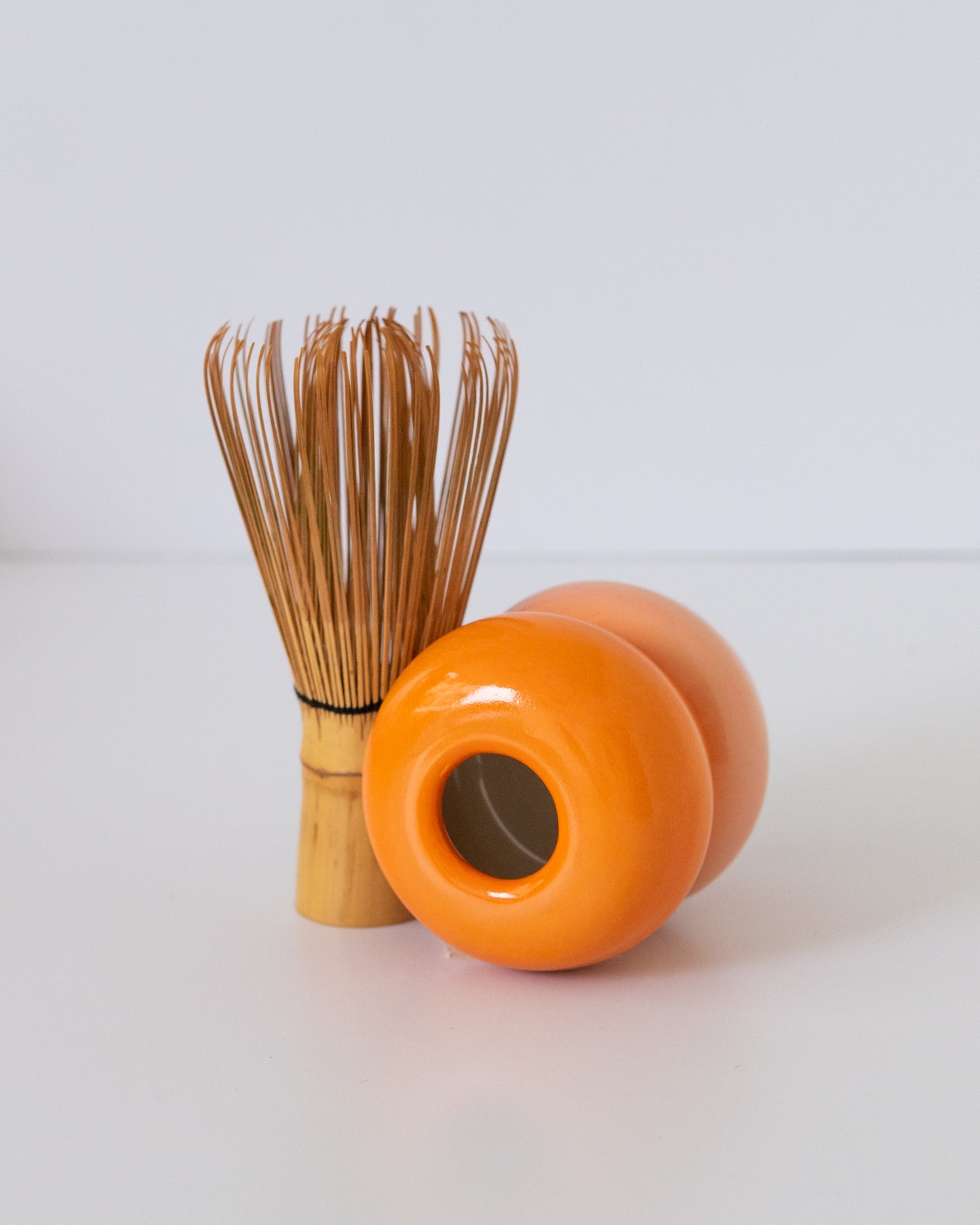 Pink + Orange Whisk Holder - reversible