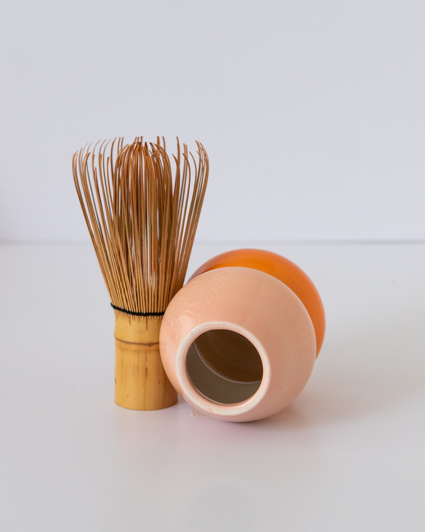 Pink + Orange Whisk Holder - reversible 02