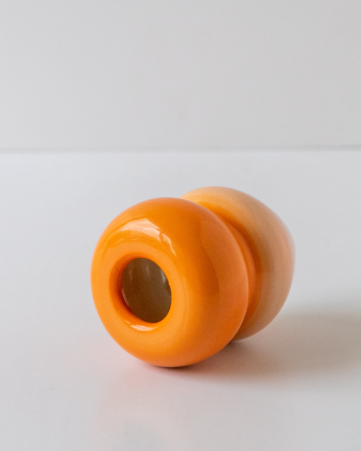 Pink + Orange Whisk Holder - reversible 01