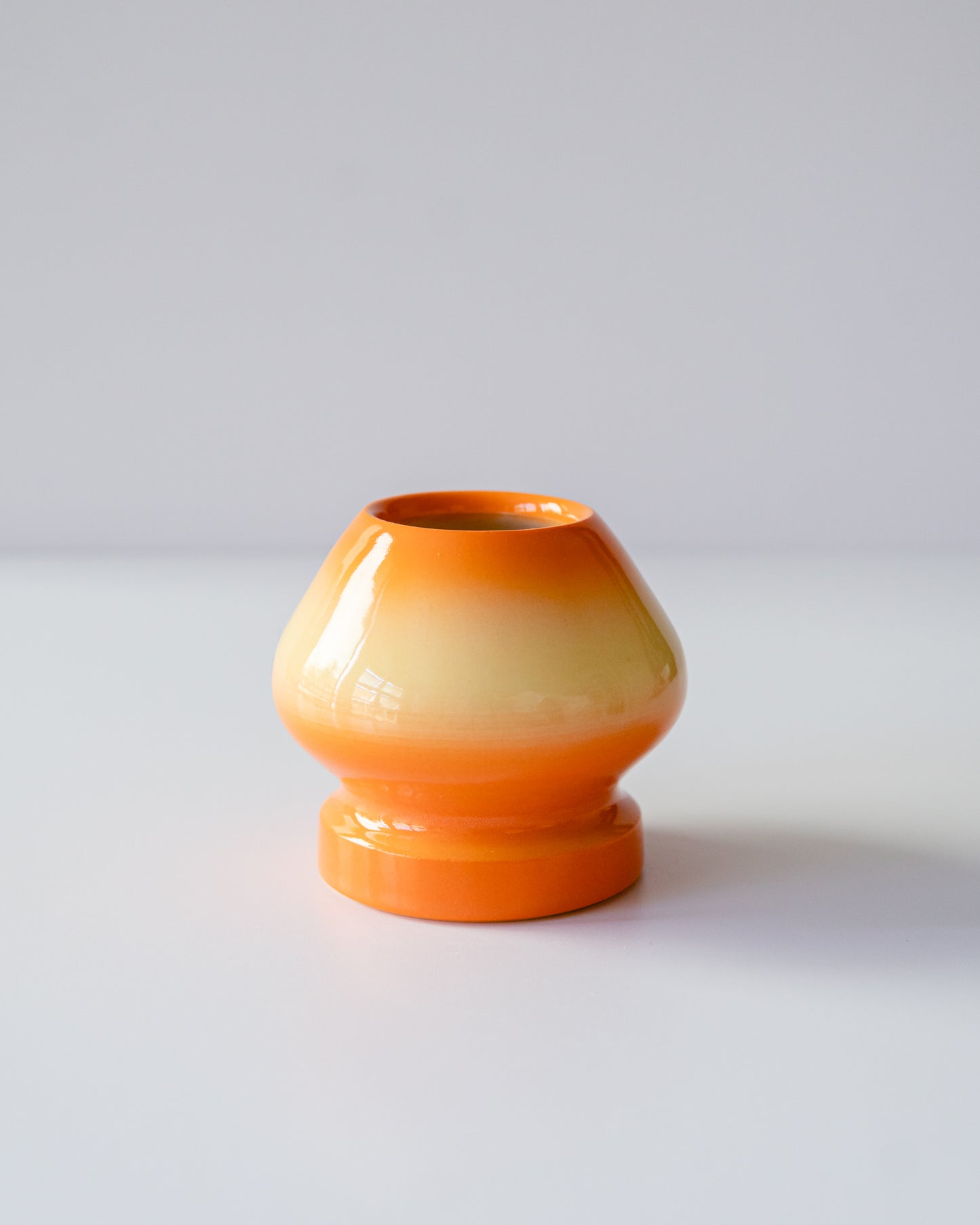 Butter yellow + Orange Lamp Whisk Holder