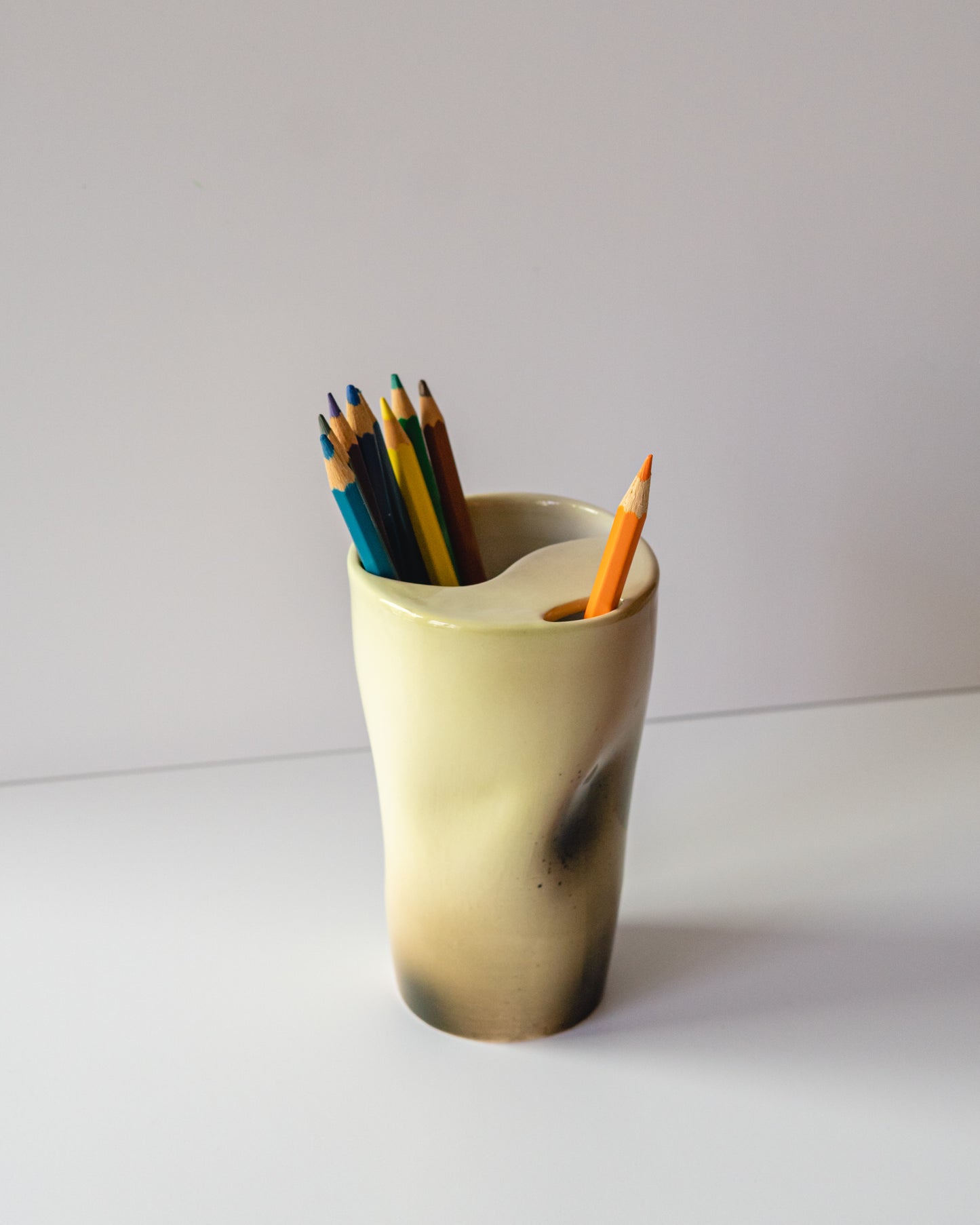 Olive + Black Aura Travel Cup