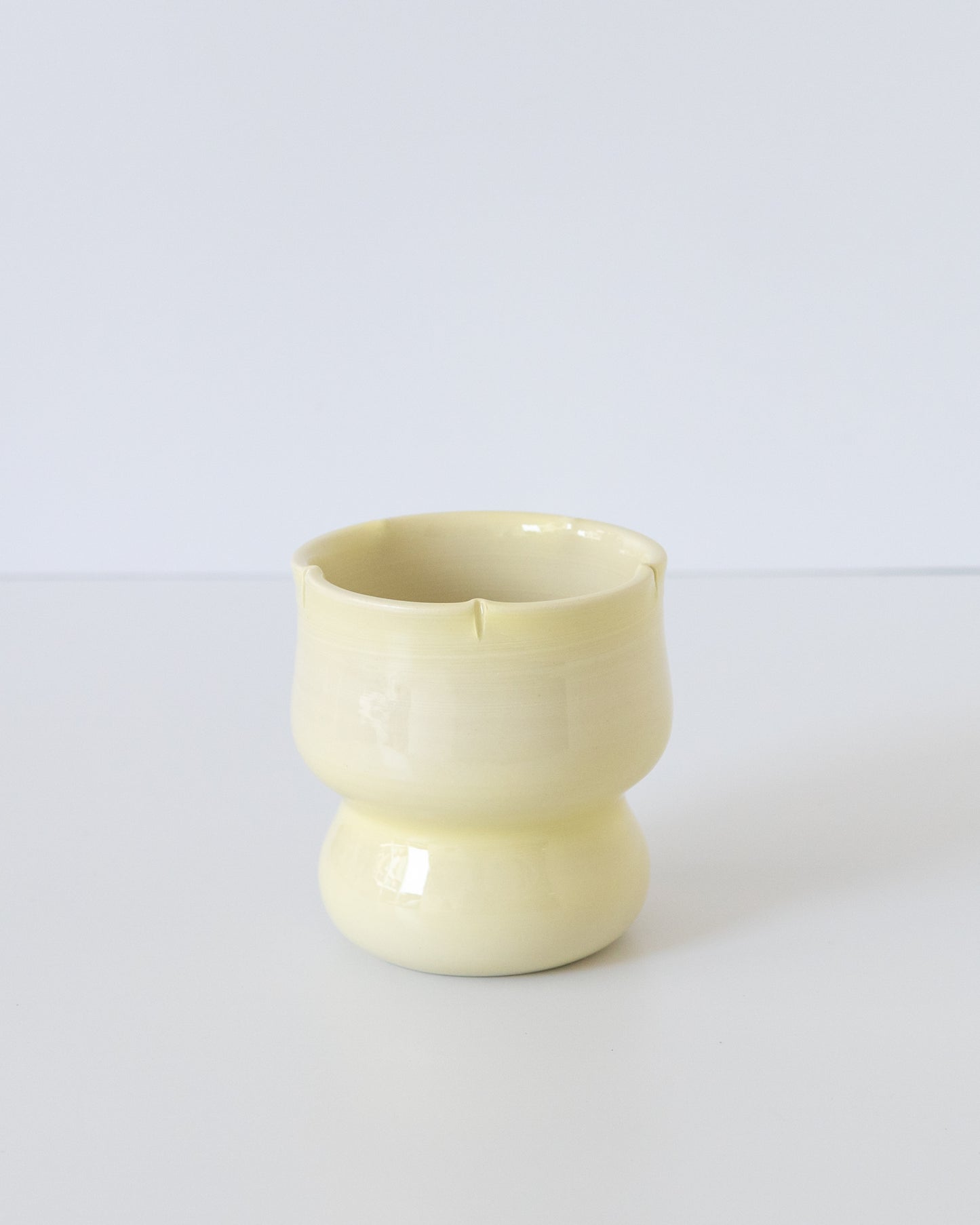 Flower Cup - Butter Yellow