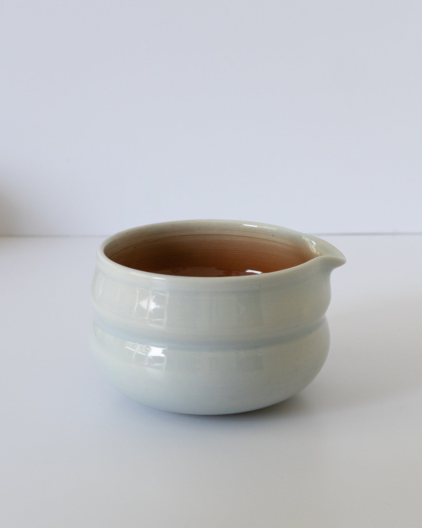 Sky Blue + Brown Matcha Bowl 02