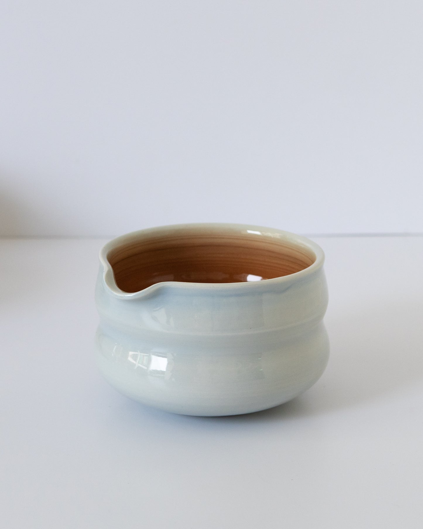 Sky Blue + Brown Matcha Bowl 03