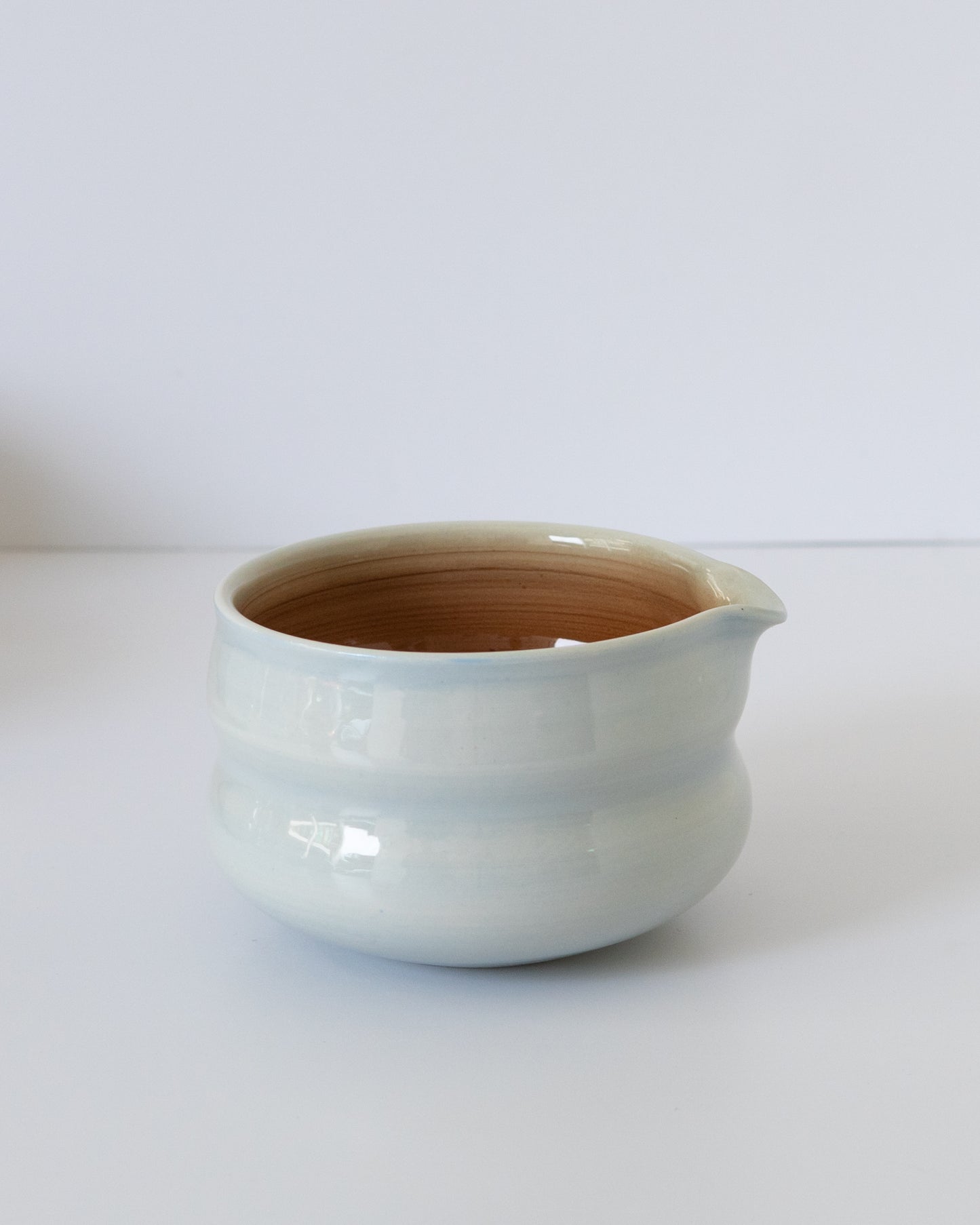 Sky Blue + Brown Matcha Bowl 03