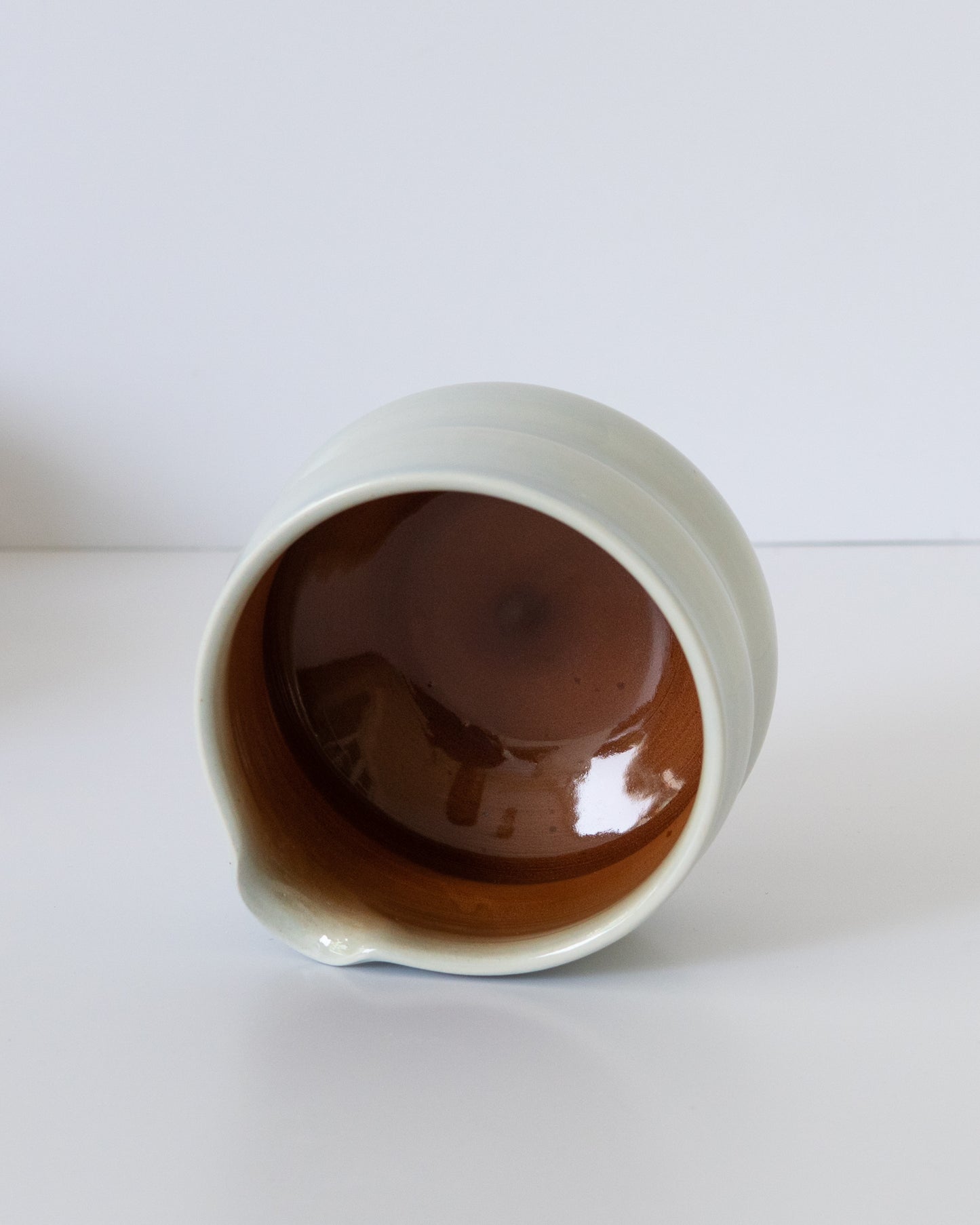 Sky Blue + Brown Matcha Bowl 03