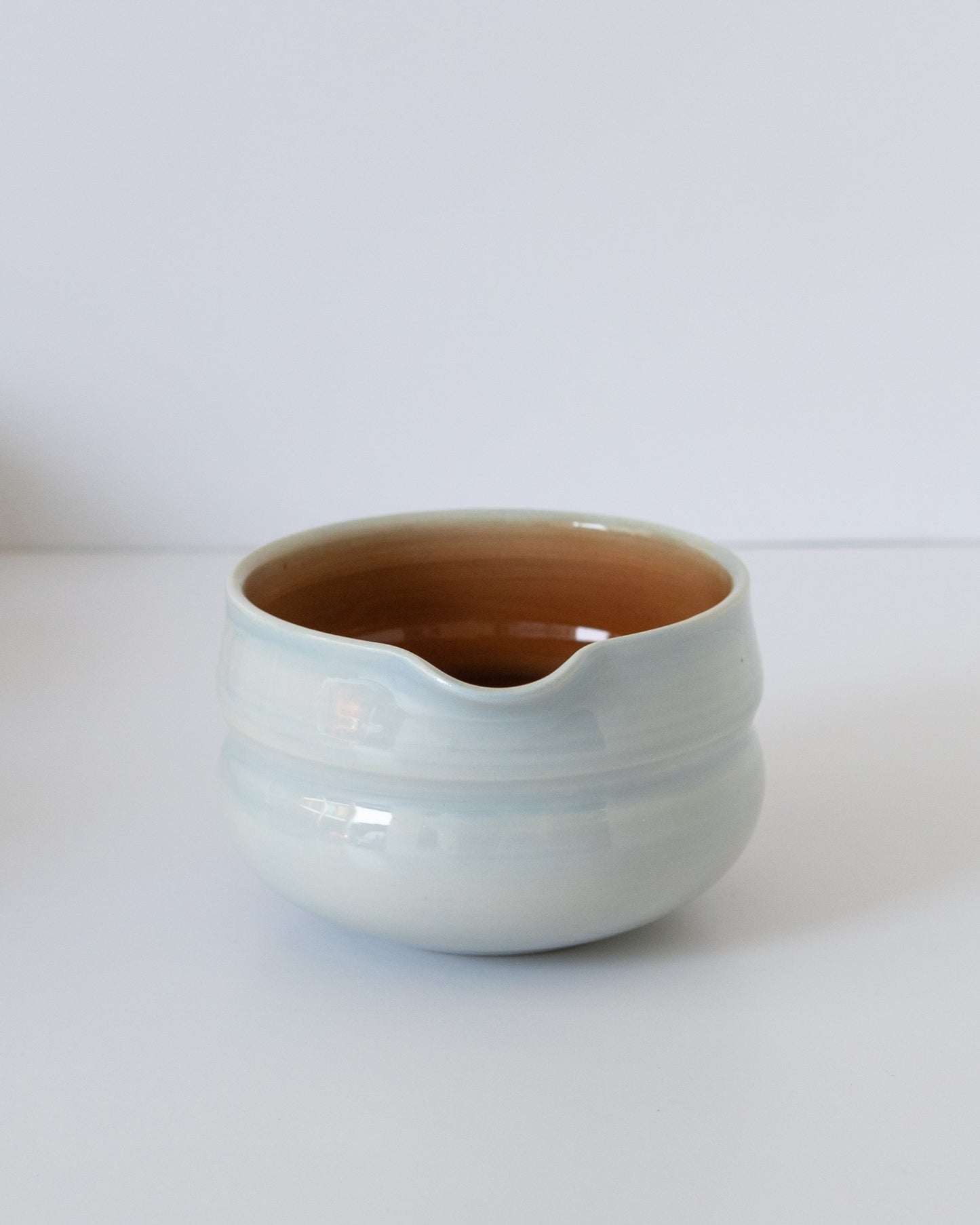 Sky Blue + Brown Matcha Bowl 04