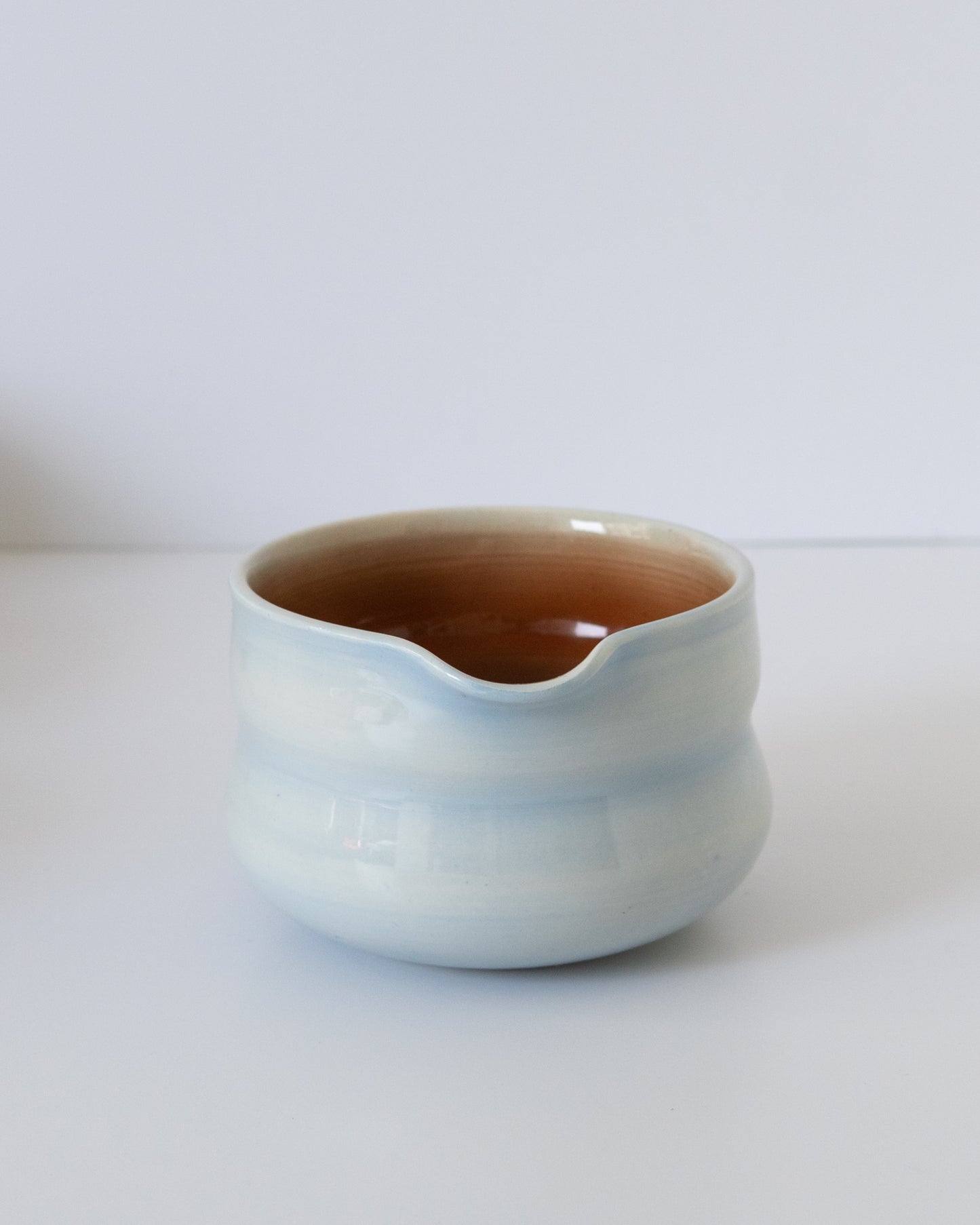 Sky Blue + Brown Matcha Bowl 05