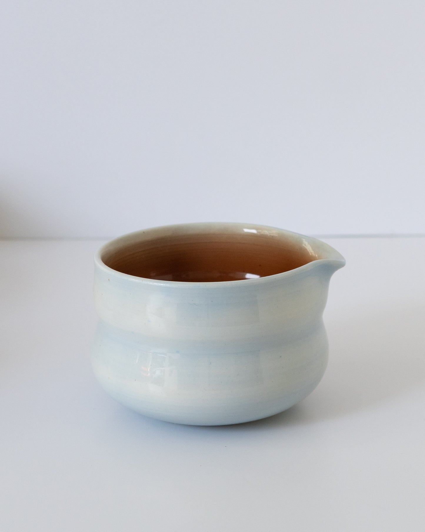 Sky Blue + Brown Matcha Bowl 05