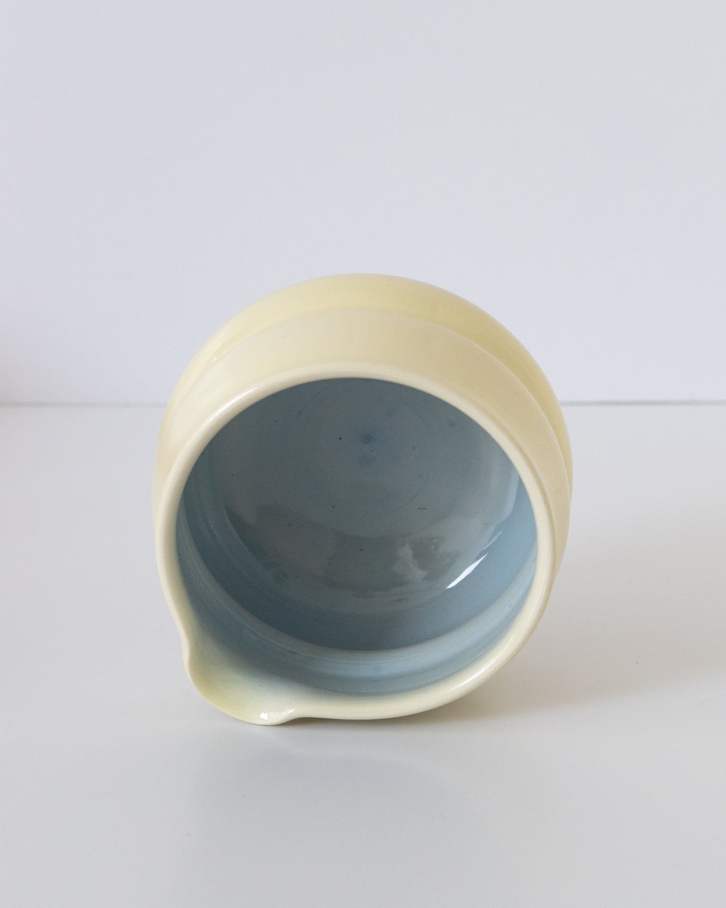 Butter Yellow + Sky Blue Matcha Bowl 02