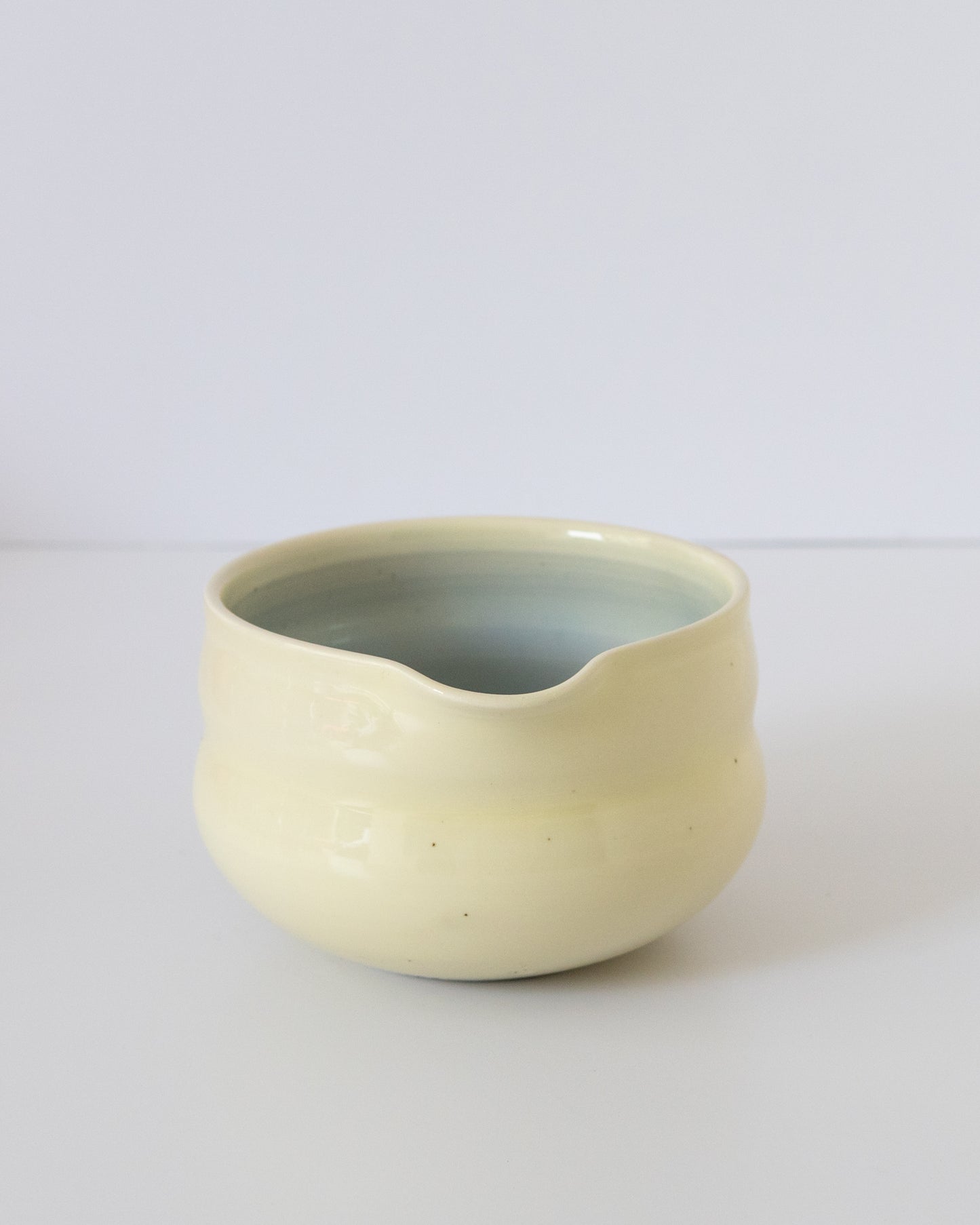Butter Yellow + Sky Blue Matcha Bowl 03