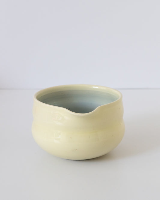 Butter Yellow + Sky Blue Matcha Bowl 03