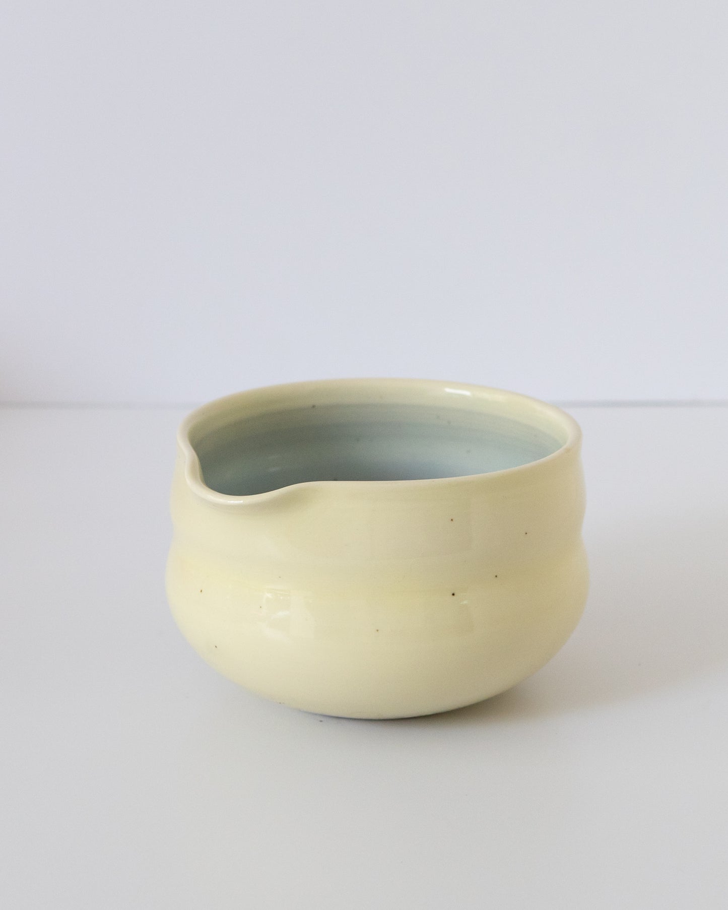 Butter Yellow + Sky Blue Matcha Bowl 03