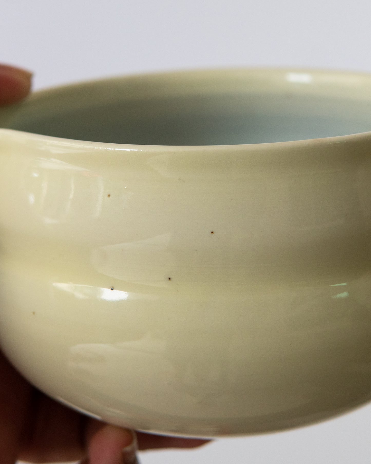 Butter Yellow + Sky Blue Matcha Bowl 03