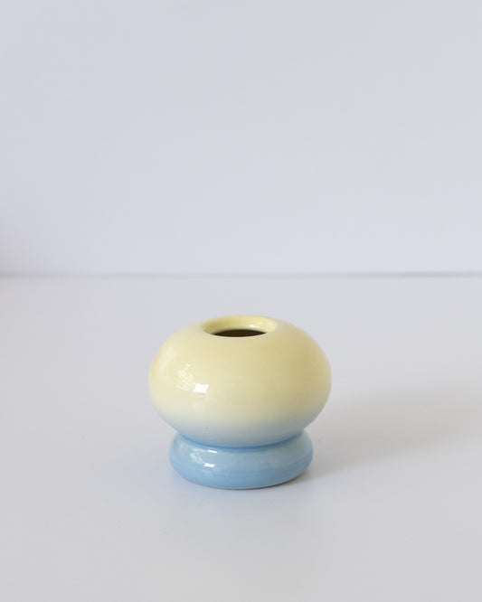 Butter Yellow + Sky Blue Whisk Holder 01