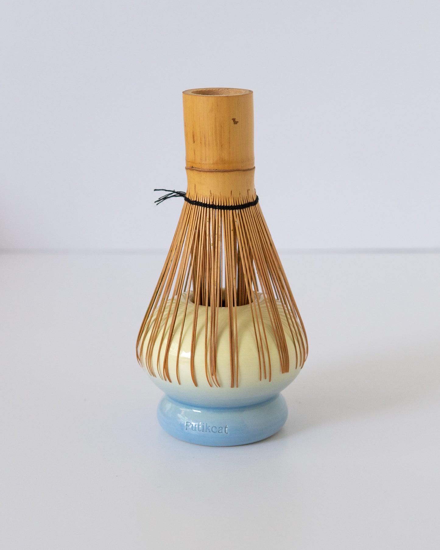 Butter Yellow + Sky Blue Whisk Holder 01