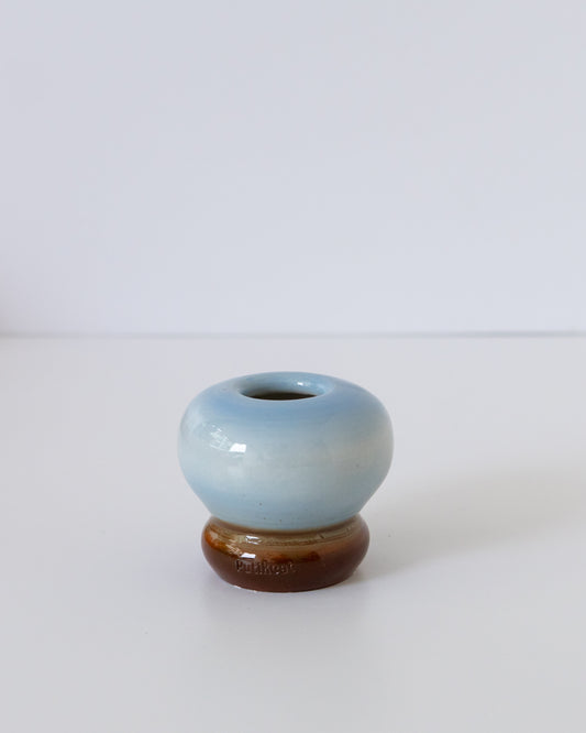 Sky Blue + Brown Whisk Holder 01