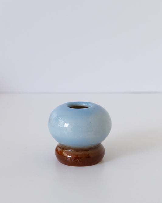 Sky Blue + Brown Whisk Holder 02
