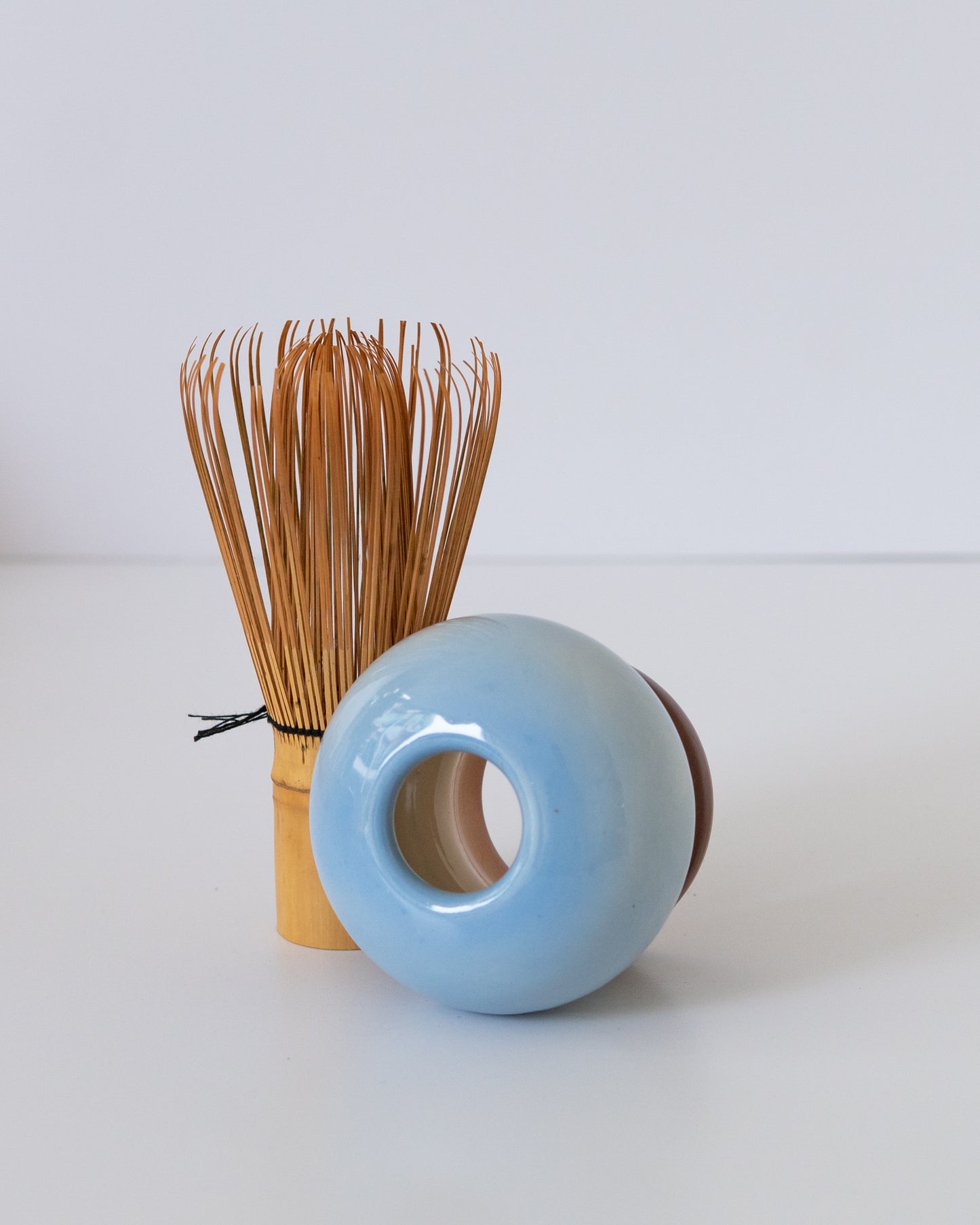 Sky Blue + Brown Whisk Holder 02