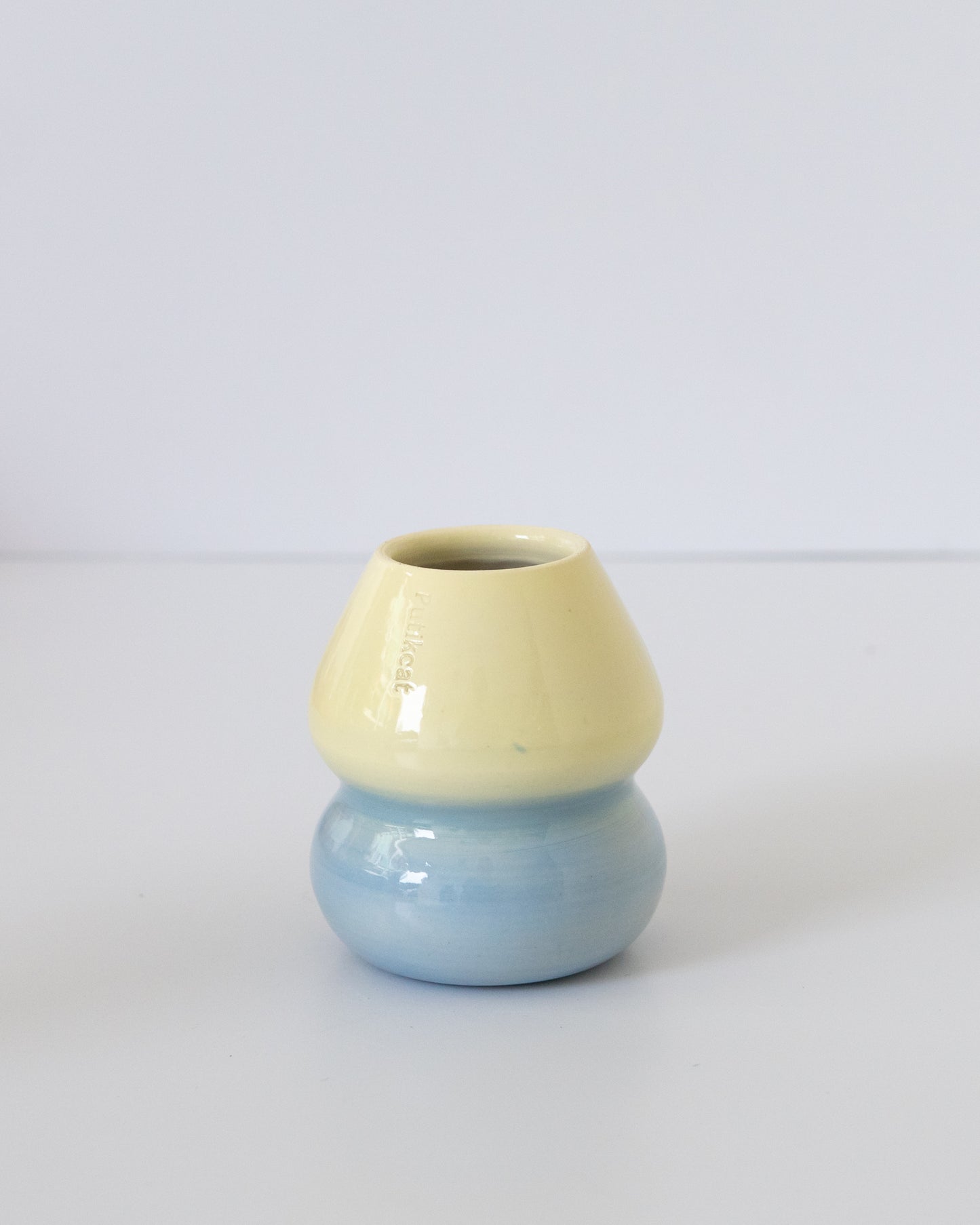 Butter Yellow + Blue Whisk Holder - reversible