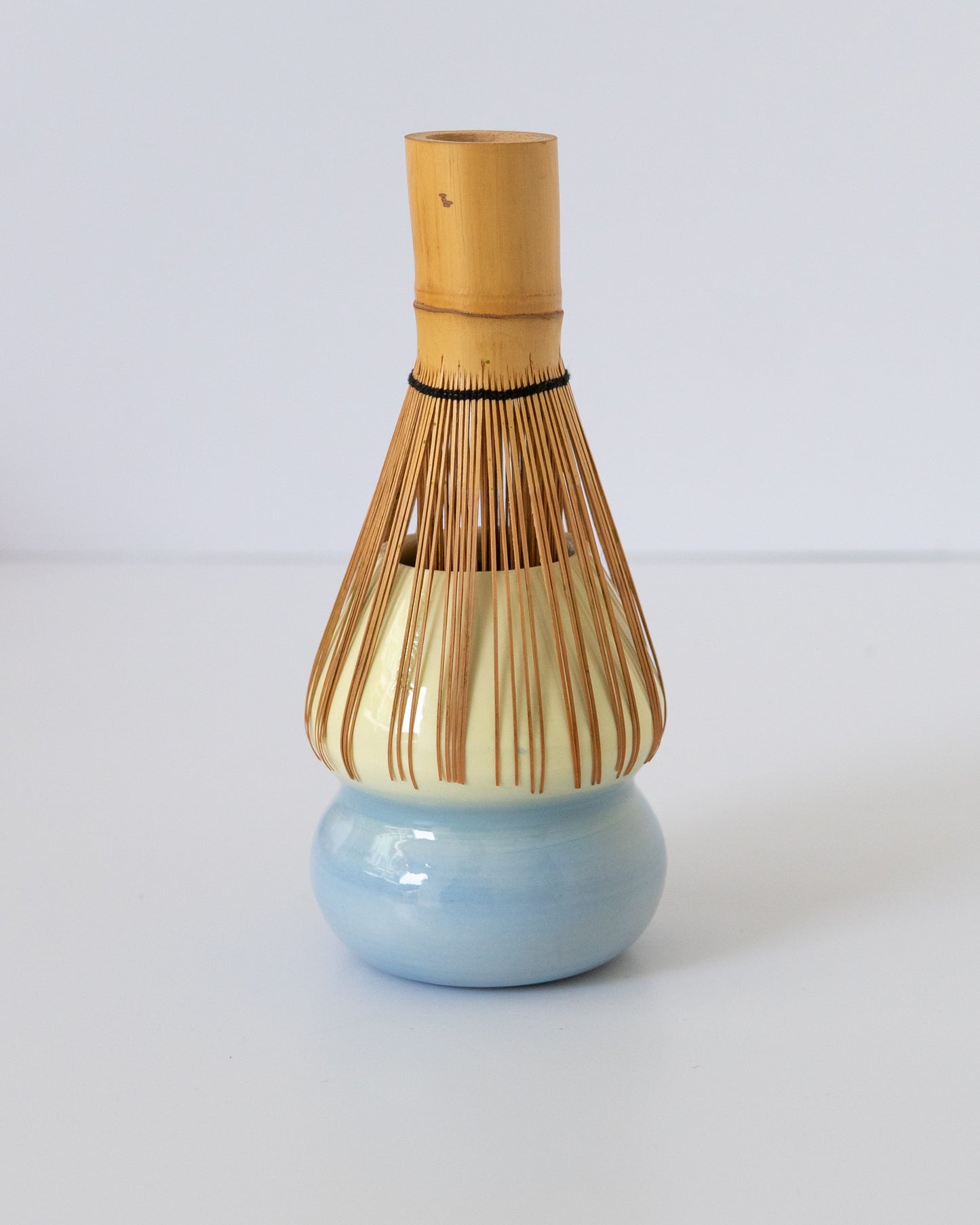 Butter Yellow + Blue Whisk Holder - reversible