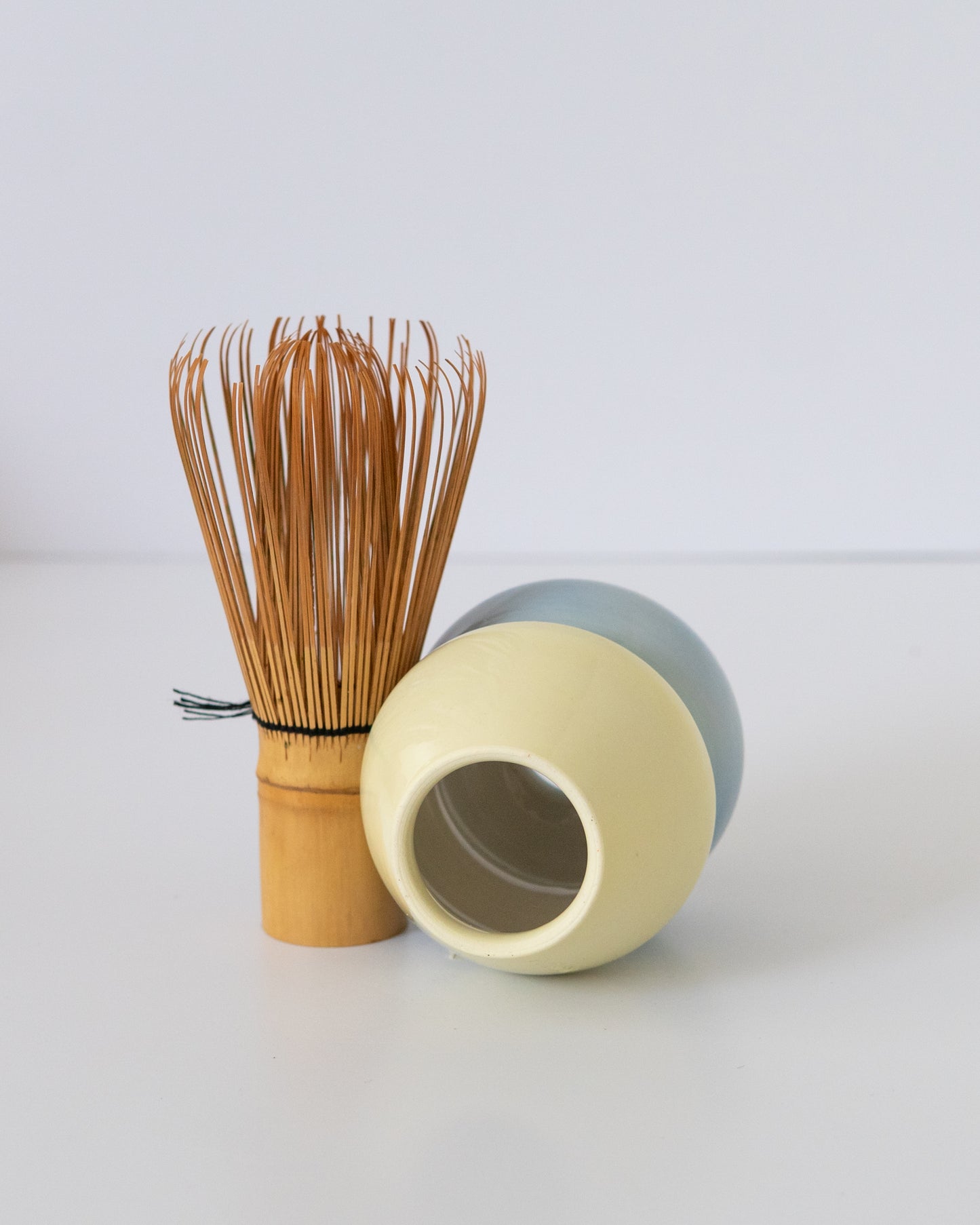 Butter Yellow + Blue Whisk Holder - reversible