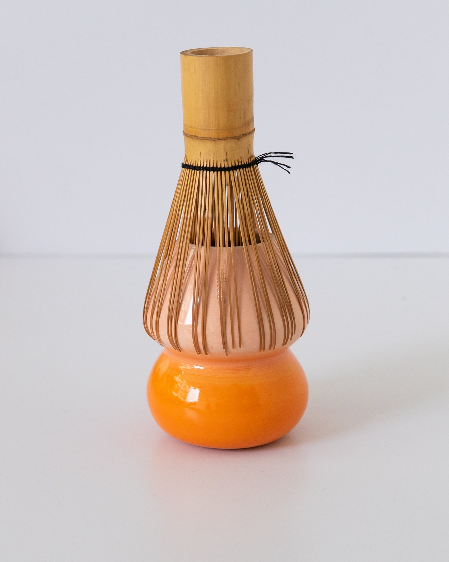 Pink + Orange Whisk Holder - reversible 02