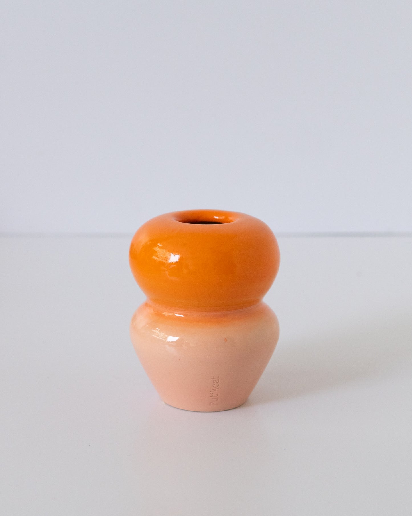 Pink + Orange Whisk Holder - reversible 02