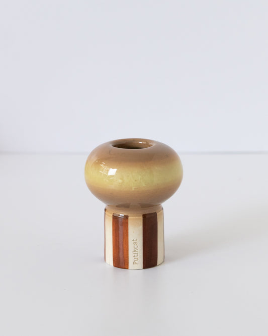 Olive Whisk Holder - mushroom