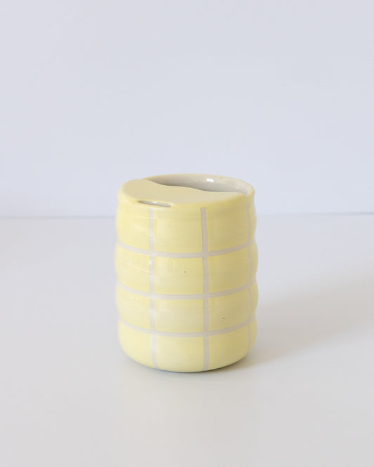 Bilbil Travel Cup - Butter Yellow