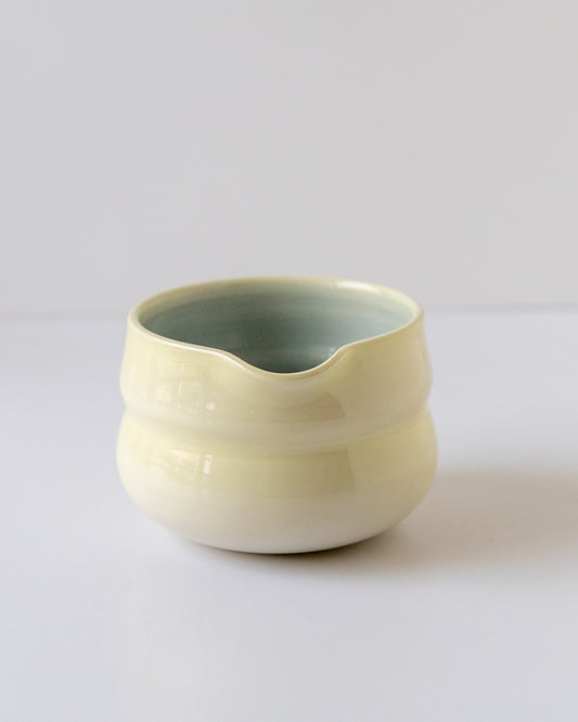 Butter Yellow + Sky Blue Matcha Bowl 04