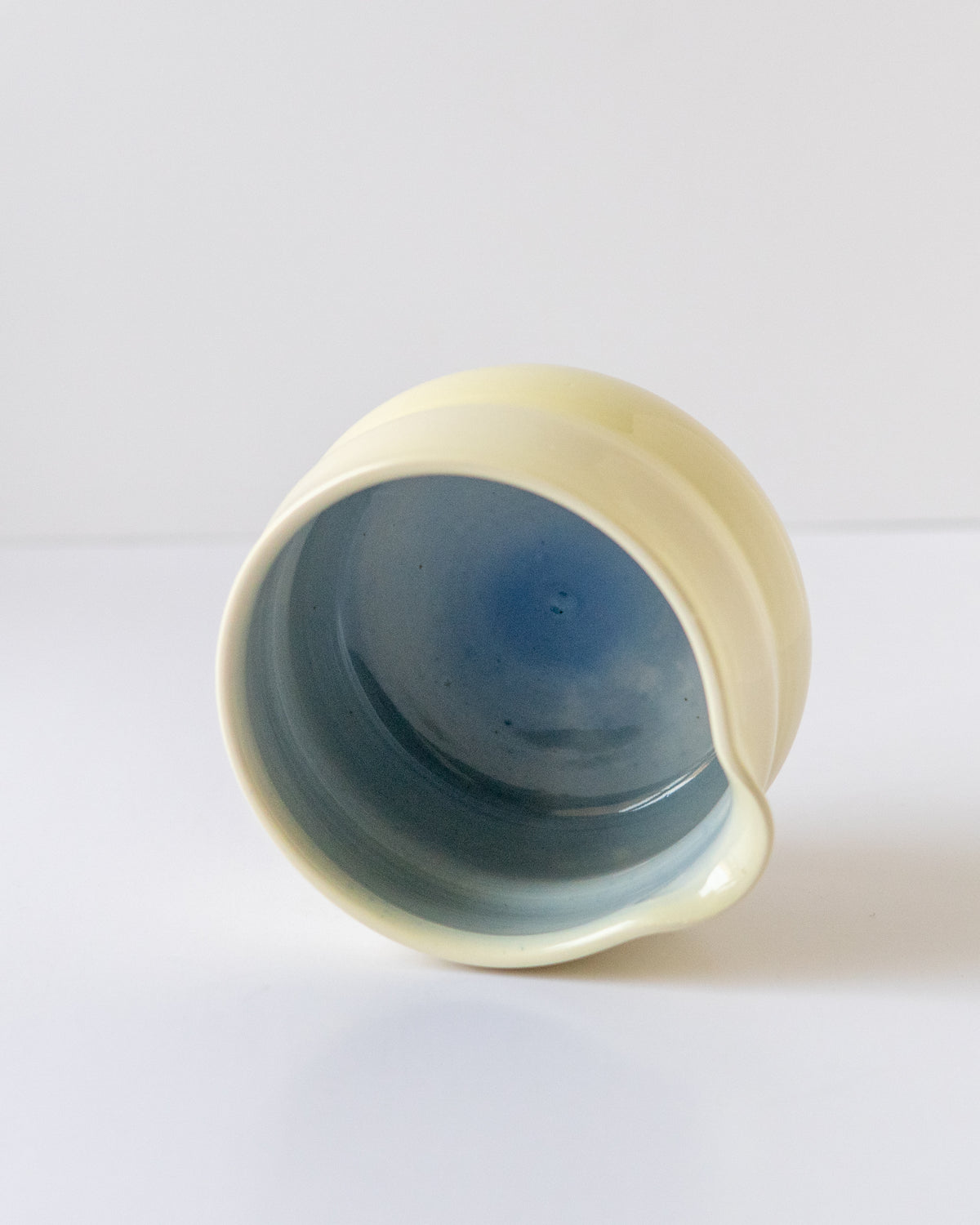 Butter Yellow + Sky Blue Matcha Bowl 04