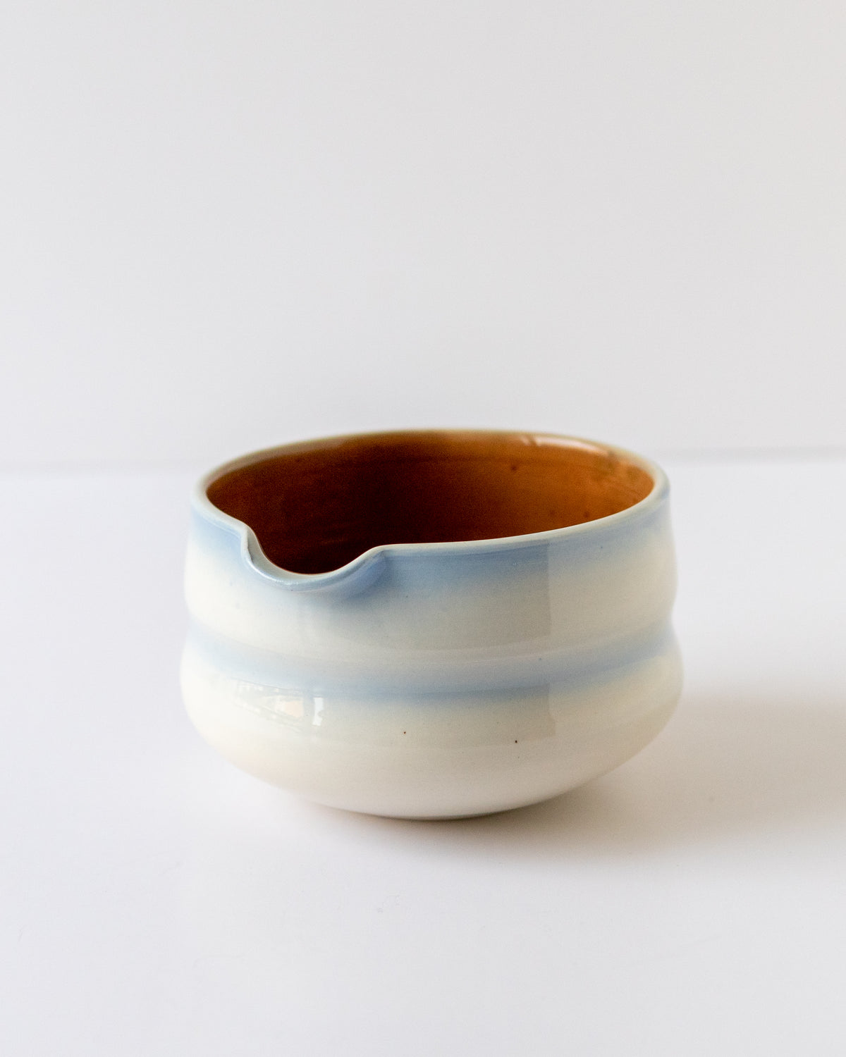 Sky Blue + Brown Matcha Bowl 01
