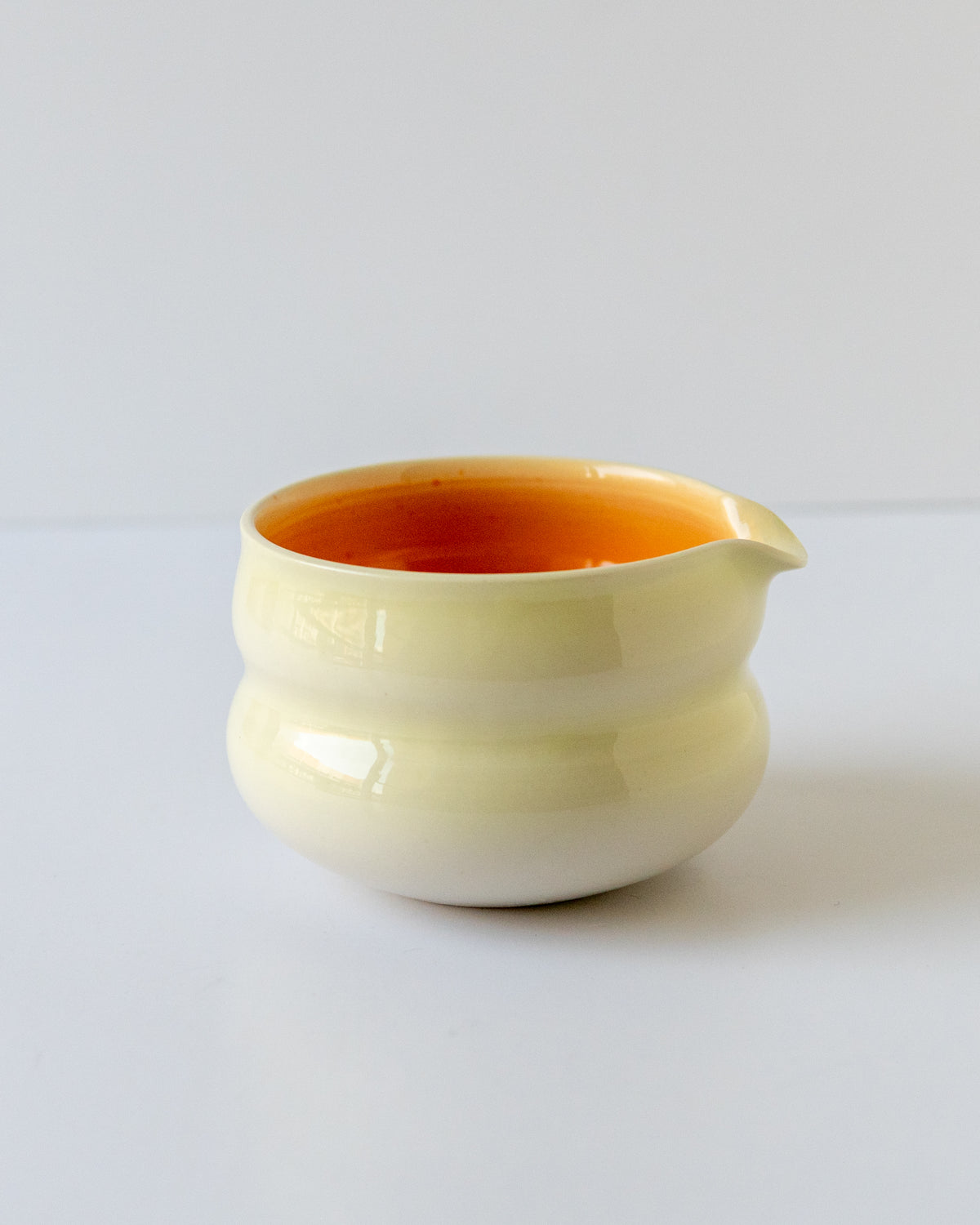 Butter Yellow + Orange Matcha Bowl 01