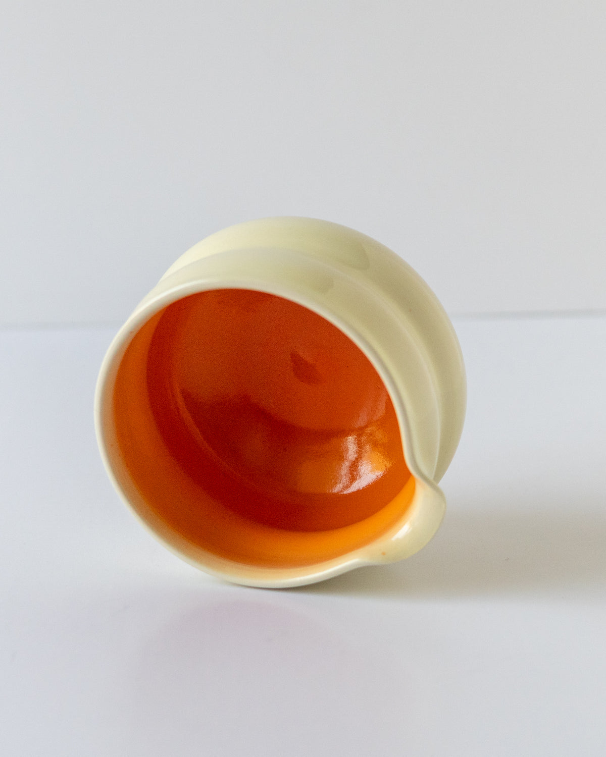 Butter Yellow + Orange Matcha Bowl 01
