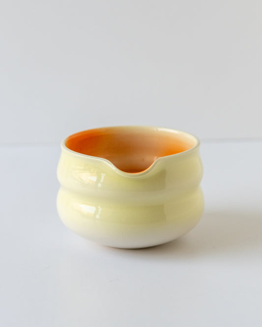 Butter Yellow + Orange Matcha Bowl 02