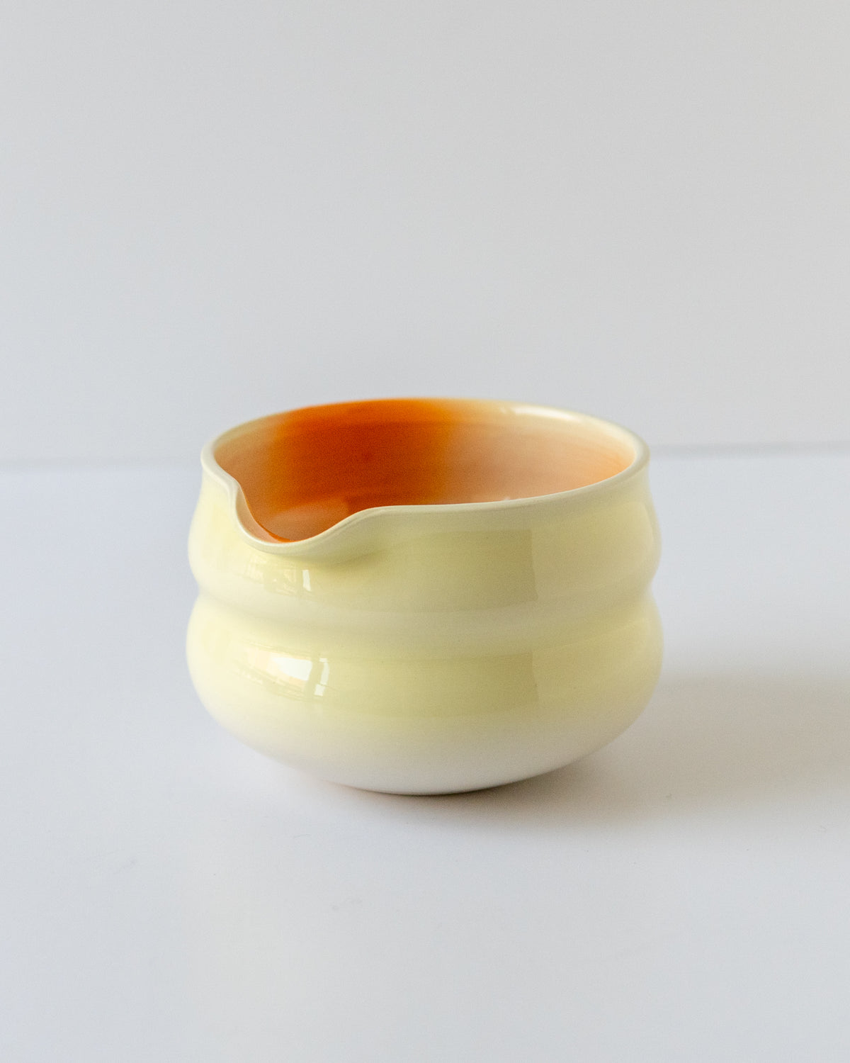 Butter Yellow + Orange Matcha Bowl 02