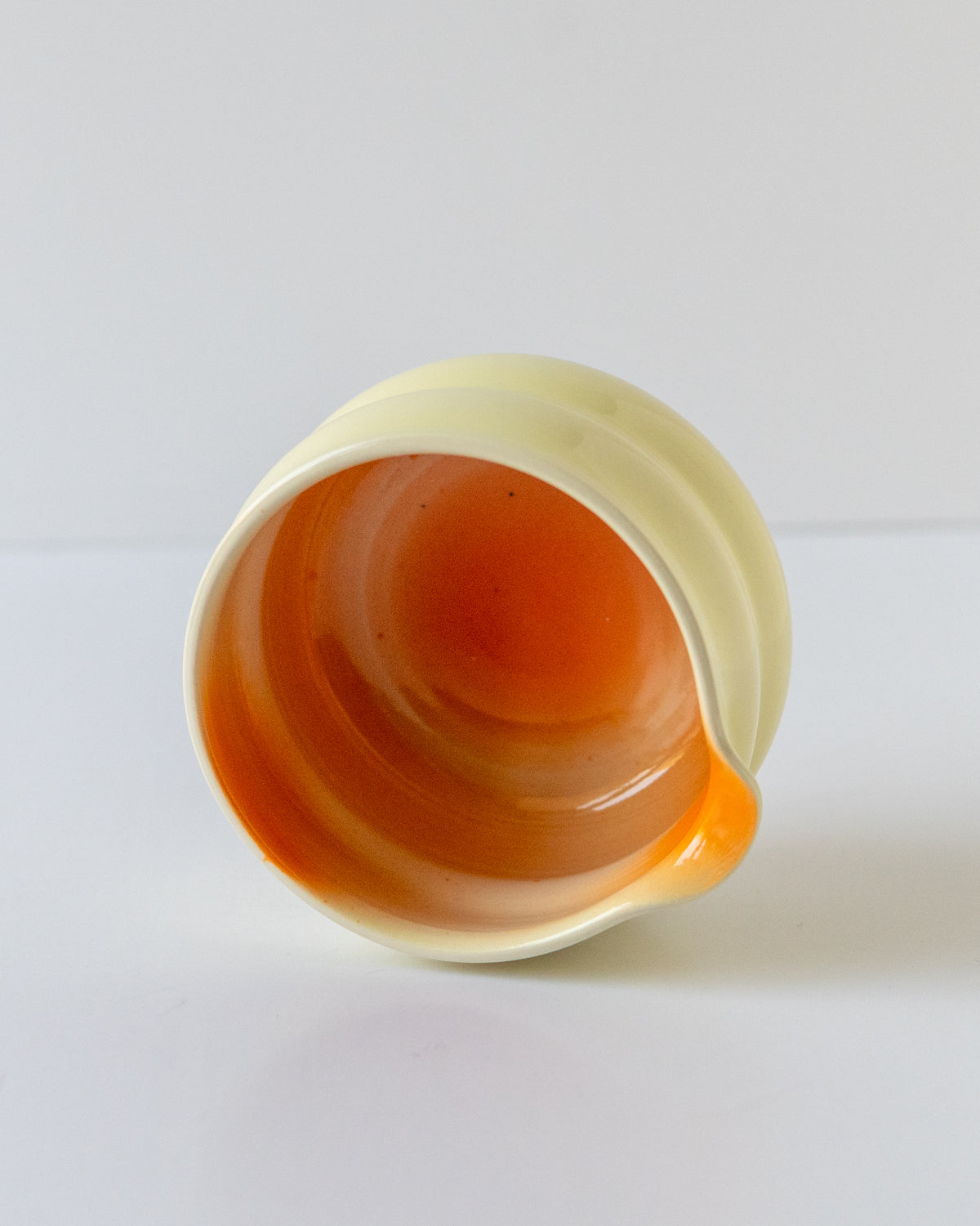 Butter Yellow + Orange Matcha Bowl 02