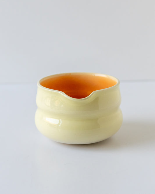 Butter Yellow + Orange Matcha Bowl 03