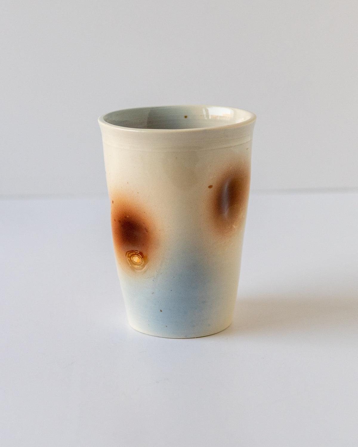 Aura Cup - Brown + Sky Blue