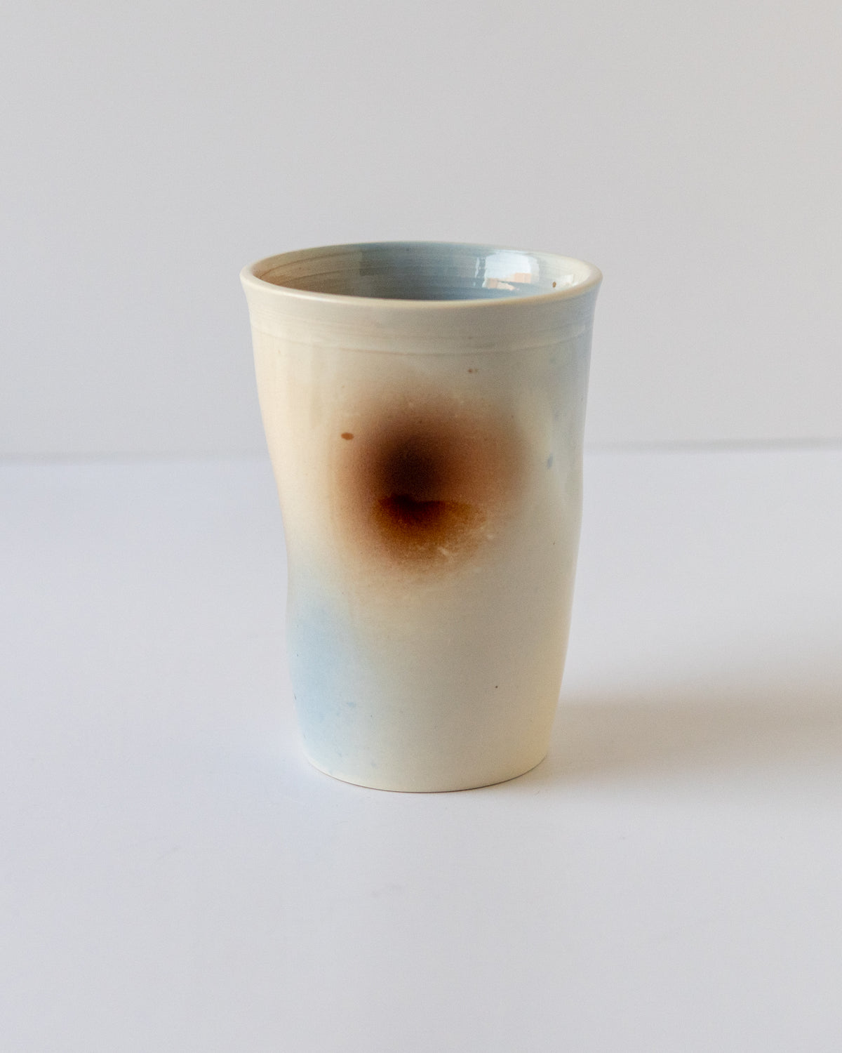 Aura Cup - Brown + Sky Blue