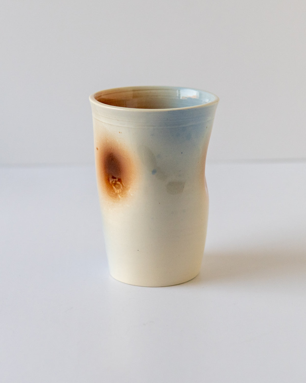 Aura Cup - Brown + Sky Blue