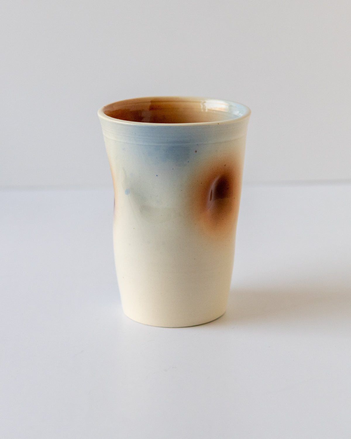 Aura Cup - Brown + Sky Blue