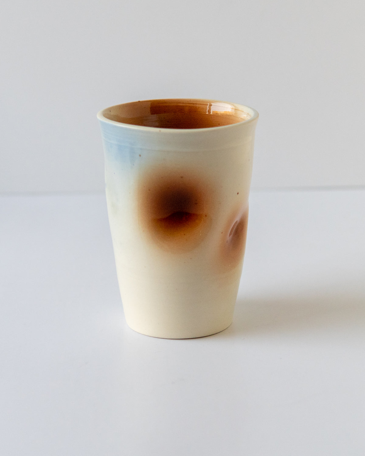 Aura Cup - Brown + Sky Blue