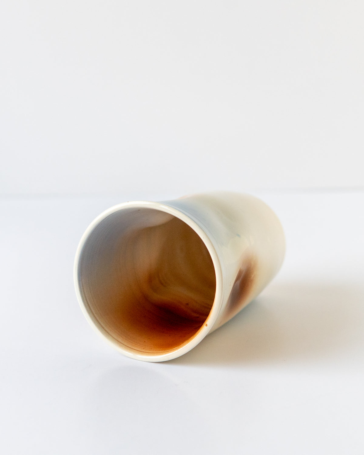 Aura Cup - Brown + Sky Blue