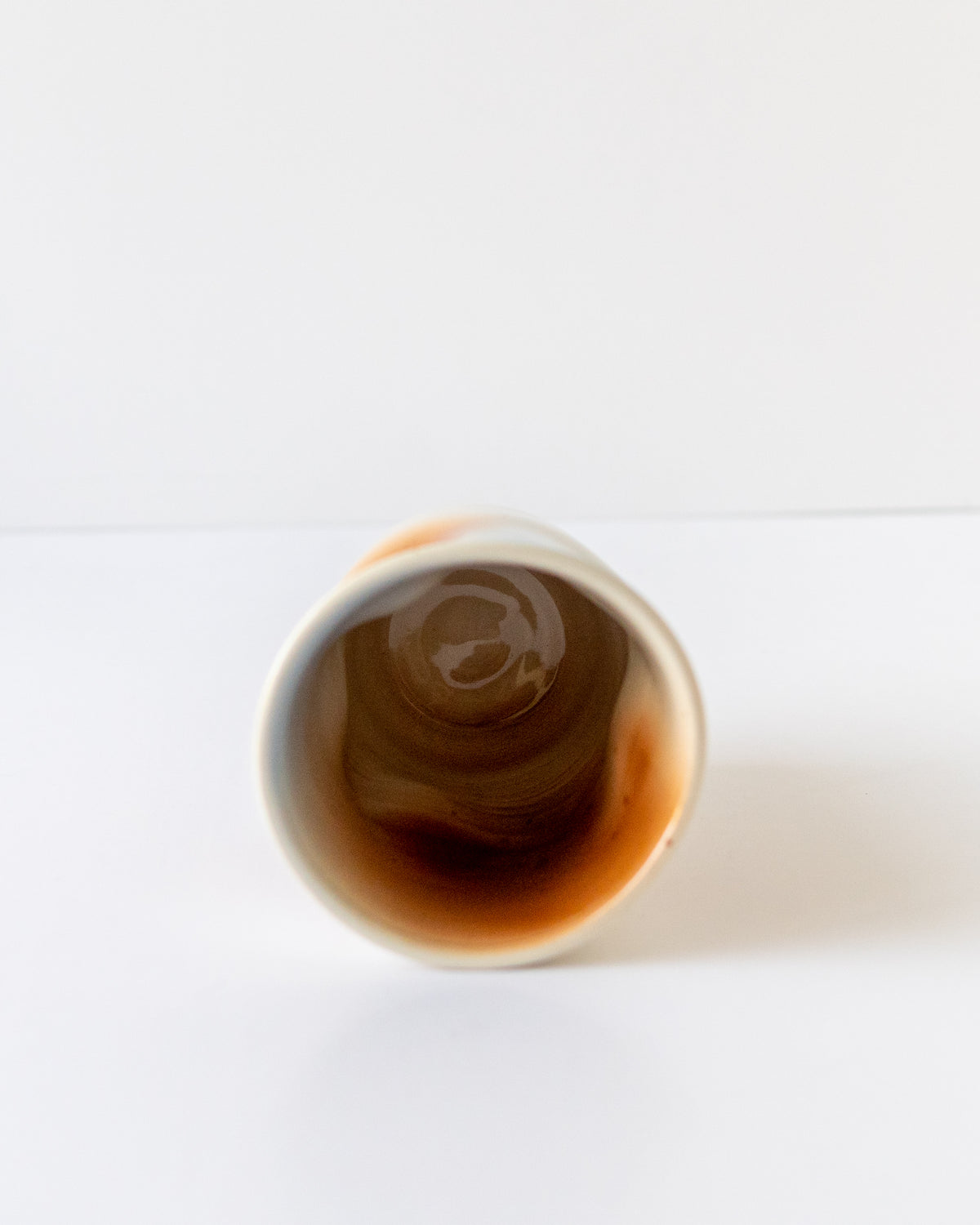 Aura Cup - Brown + Sky Blue