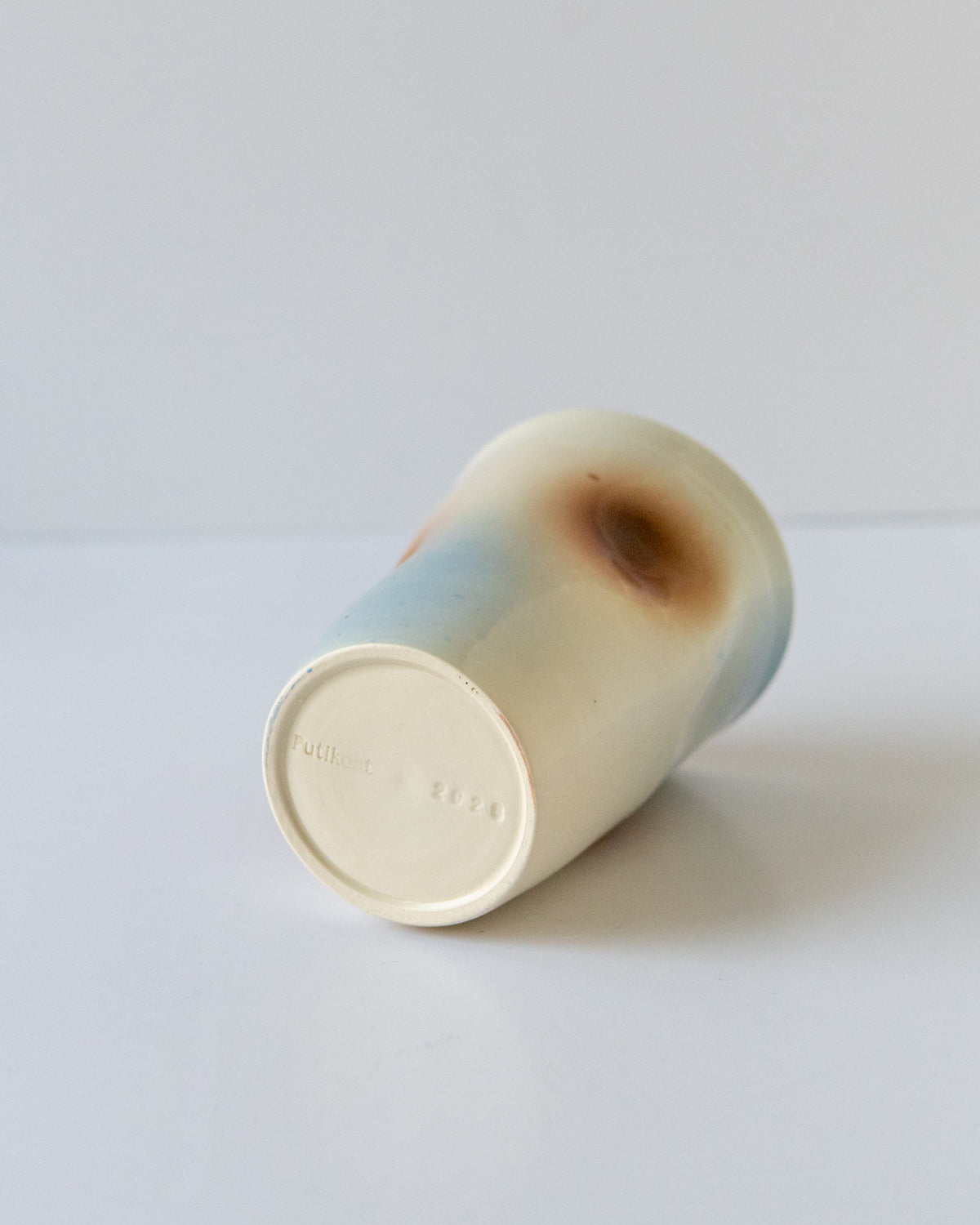 Aura Cup - Brown + Sky Blue