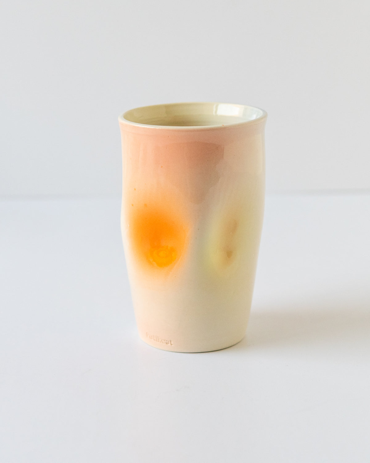 Aura Cup - Orange + Butter Yellow