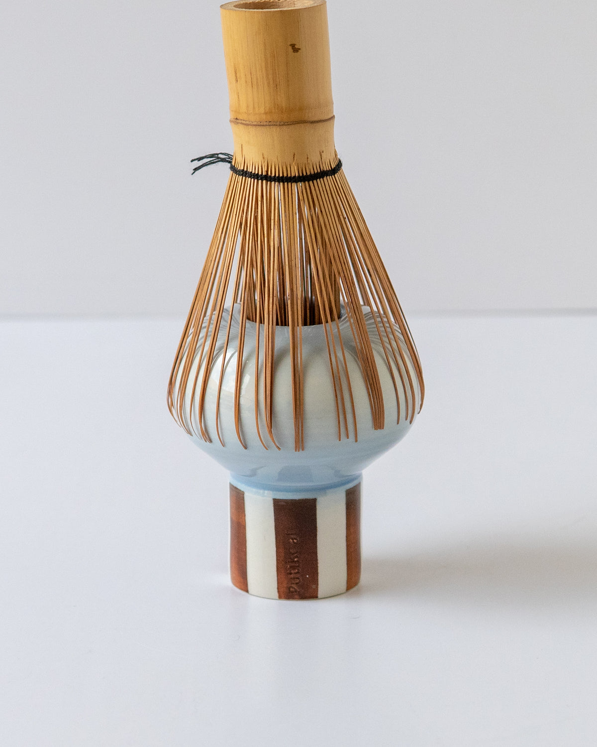 Sky Blue Whisk Holder - mushroom 01